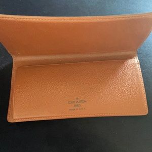 LV Vintage Checkbook holder